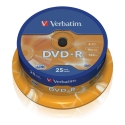 Verbatim 43667 4.7 GB DVD-R 25 pc(s) Verbatim 43667 4.7 GB DVD-R 25 pc(s)