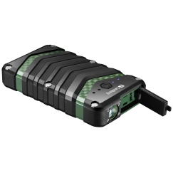 Sandberg 420-36 akupank Liitiumioon (Li-Ion) 20000 mAh Must, Roheline