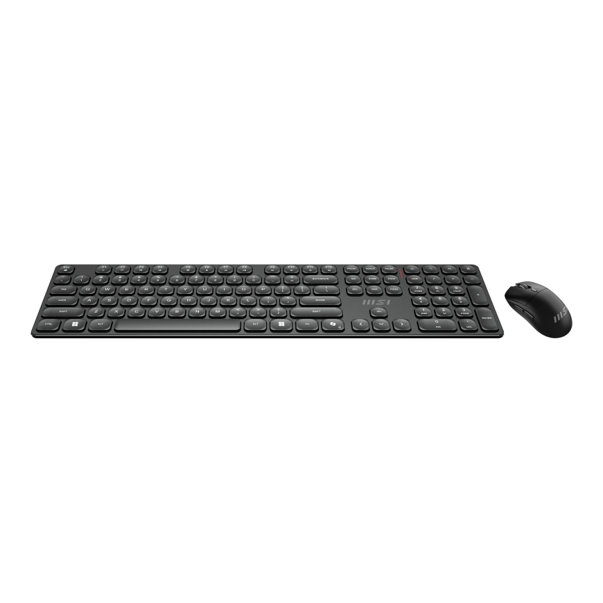 MSI FORGE K210 WIRELESS COMBO клавиатура Мышь входит в комплектацию Дом/офис USB QWERTY Американский – 4