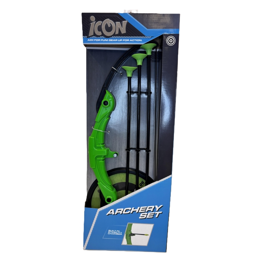 ICON dart gun, darts and target – 2