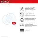 Displex 02208 smart wearable accessory Протектор экрана Прозрачный Закаленное стекло Displex 02208 smart wearable accessory Протектор экрана Прозрачный Закаленное стекло