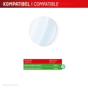 Displex 9H Glass Galaxy Watch 9/8 (40mm), 2-Pack, Ultra-Thin, Borderless, Anti-Smudge, Made in Germa Displex 9H Glass Galaxy Watch 9/8 (40mm), 2-Pack, Ultra-Thin, Borderless, Anti-Smudge, Made in Germa