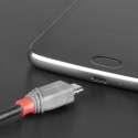 Lindy 36893 USB-kaabel 3 m USB 2.0 USB C Micro-USB B Must Lindy 36893 USB-kaabel 3 m USB 2.0 USB C Micro-USB B Must