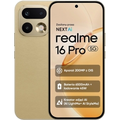 realme 16 Pro 5G 8/512GB 6.78" 144Hz Zelta