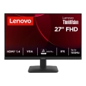 Lenovo ThinkVision S27-4e kompiuterio monitorius 68,6 cm (27") 1920 x 1080 pikseliai „Full HD“ LCD J Lenovo ThinkVision S27-4e kompiuterio monitorius 68,6 cm (27") 1920 x 1080 pikseliai „Full HD“ LCD J