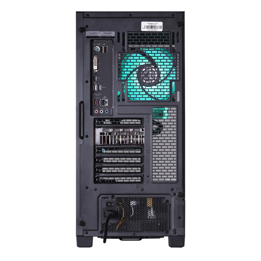 Actina 5901443453109 dators AMD Ryzen™ 5 7500F 16 GB DDR5-SDRAM 500 GB SSD AMD Radeon RX 9060 XT Midi Tower melnā krāsā – 4