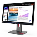 Lenovo ThinkVision P24Q-40 PC lamekuvar 60,5 cm (23.8") 2560 x 1440 pikslit Quad HD LCD Must