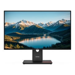 Lenovo ThinkVision T27Q-40 monitori 68,6 cm (27") 2560 x 1440 pikseļi Wide Quad HD LED Melns