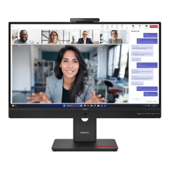 Lenovo ThinkVision T24-4v monitori 60,5 cm (23.8") 1920 x 1080 pikseļi Full HD LCD Melns