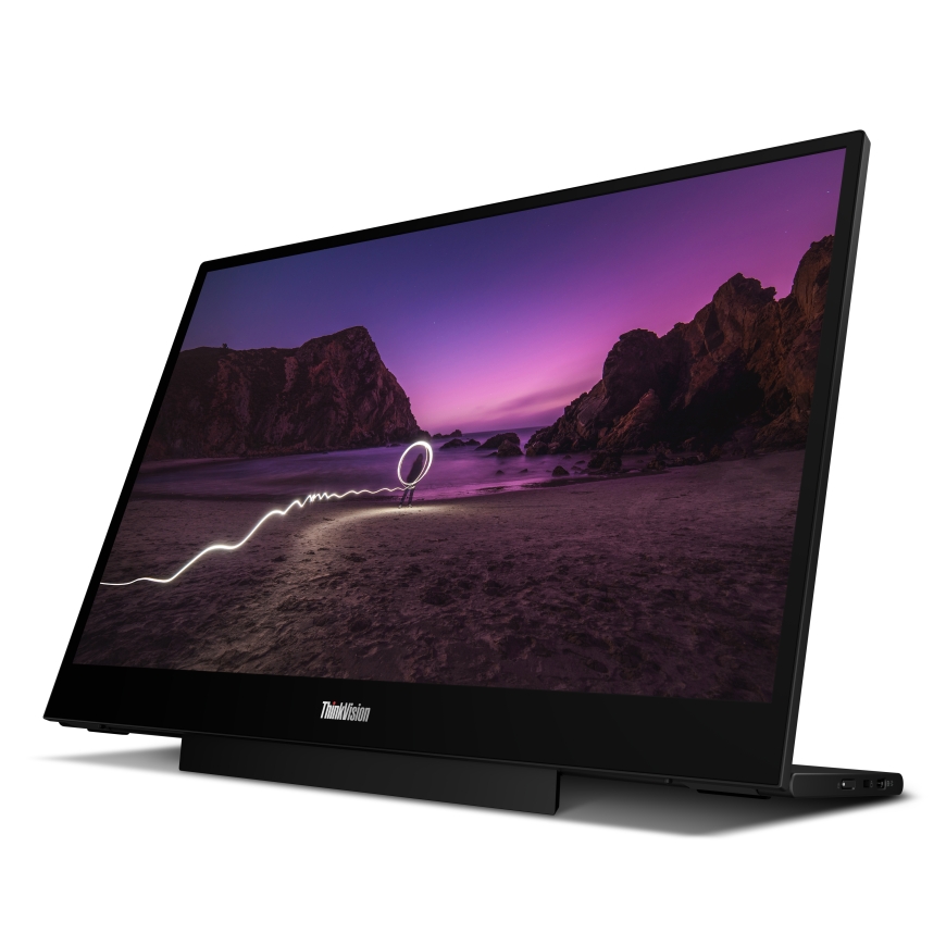 Lenovo ThinkVision M16 PC lamekuvar 40,6 cm (16") 1920 x 1200 pikslit WUXGA LCD Must – 3