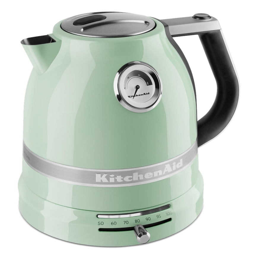 KitchenAid 5KEK1522EPT электрический чайник 1,5 L 2400 W Черный, Зеленый, Нержавеющая сталь – 2