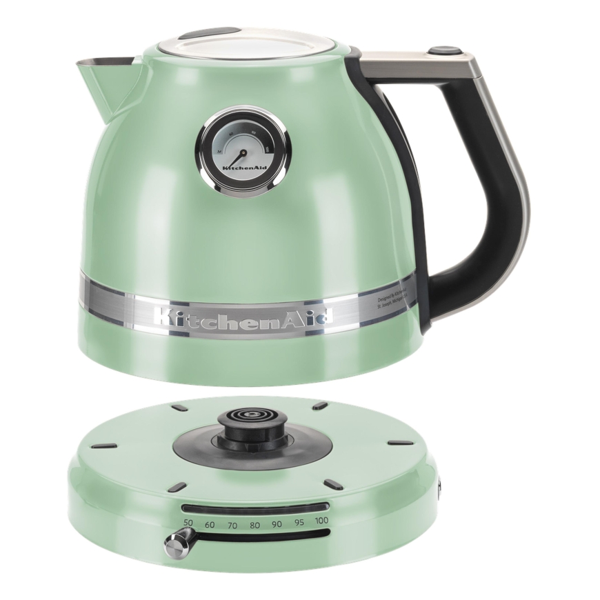KitchenAid 5KEK1522EPT elektrikann 1,5 l 2400 W Must, Roheline, Roostevaba teras – 3