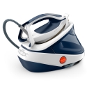 Tefal Pro Express Ultimate II GV9712 3000 W 1,2 L Pado plokštė „Durilium Airglide“ Mėlyna, Balta Tefal Pro Express Ultimate II GV9712 3000 W 1,2 L Pado plokštė „Durilium Airglide“ Mėlyna, Balta