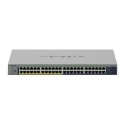 NETGEAR GS748PP Hallitsematon Gigabit Ethernet (10/100/1000) Power over Ethernet -tuki Harmaa NETGEAR GS748PP Hallitsematon Gigabit Ethernet (10/100/1000) Power over Ethernet -tuki Harmaa