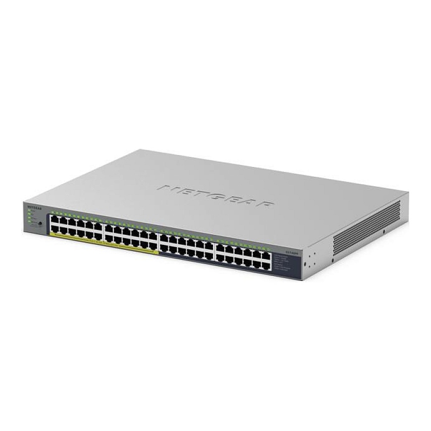 NETGEAR GS748PP Nepārvaldīts Gigabit Ethernet (10/100/1000) Power over Ethernet (PoE) Pelēks – 2