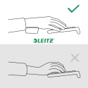 Leitz 65230089 randmetugi Tumehall