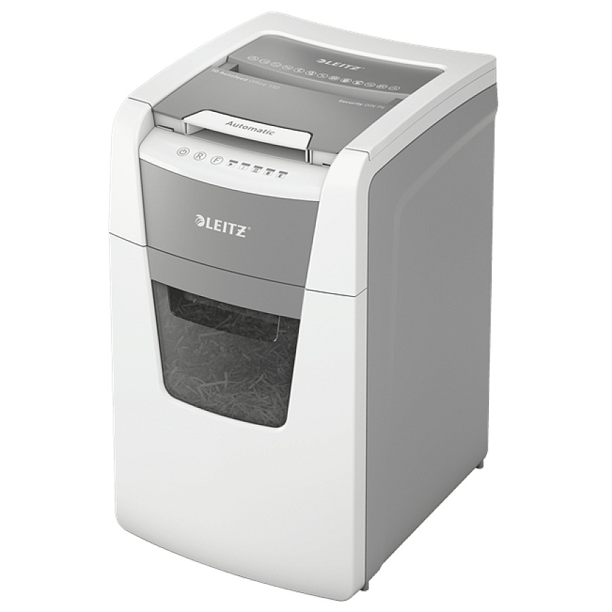 Leitz 80130000 dokumentų naikiklis Kryžminis 55 dB 22 cm Pilka, Balta