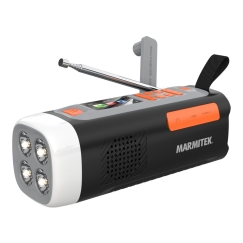 Marmitek 25008644 radio Pārnesams Analogais un digitālais Melns
