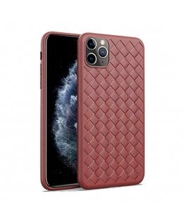 Devia Woven Pattern Design Soft Case iPhone 11 Pro red