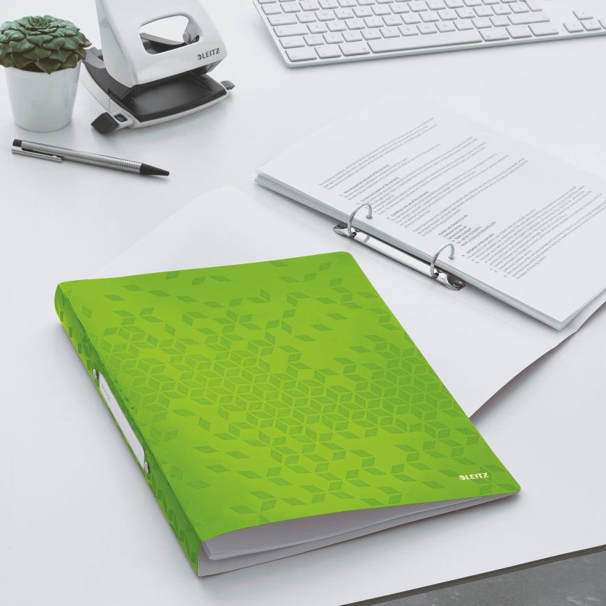 Leitz Ringbinder WOW PP A4 2RR/25mm – 2