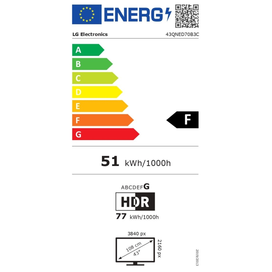 QNED 4K AI Mini LED telerasmus | 43QNED70B3C | 43 | Nutikas teler | webOS | UHD | Musta