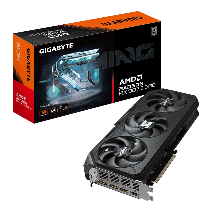 GIGABYTE Radeon RX 9070 GRE GAMING OC 12G