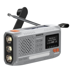 Marmitek 25008643 radio Pārnesams Analogais un digitālais Gaiši Pelēks