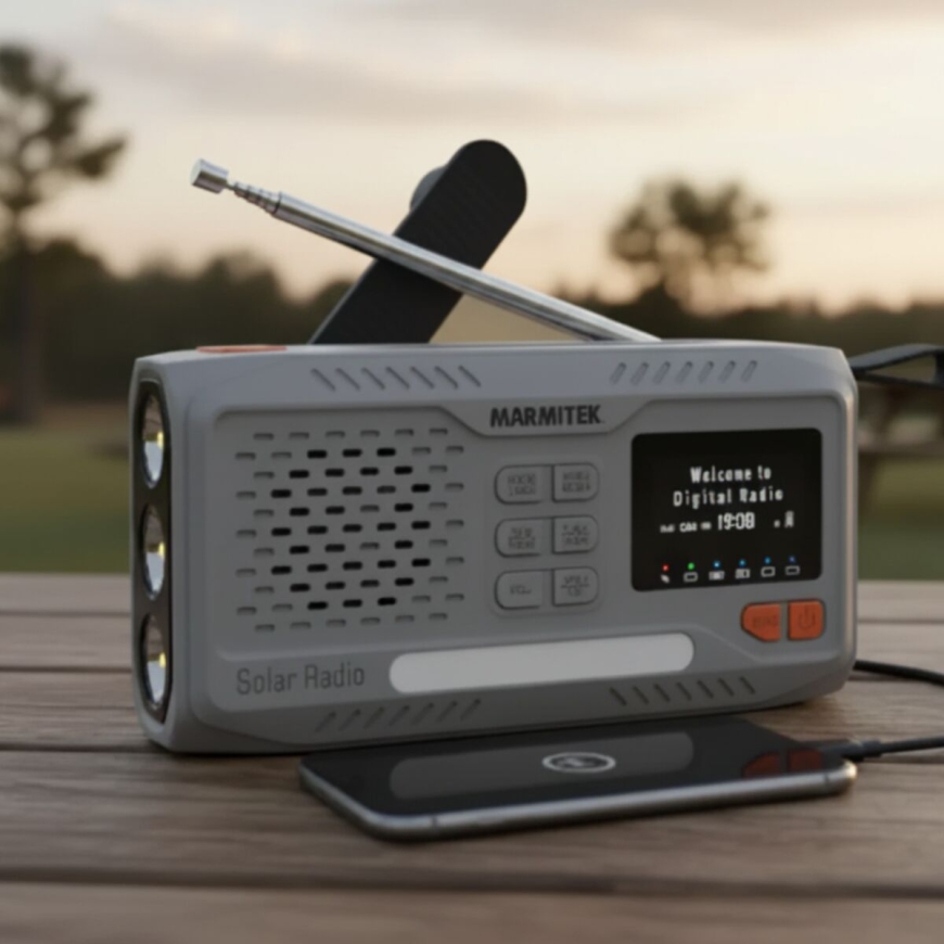 Marmitek 25008643 radio Kannettava Analoginen & digitaalinen Vaaleanharmaa – 3