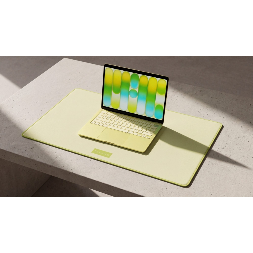 Tucano One Desk Pad peles, 55 x 35 cm, dzeltena – 3