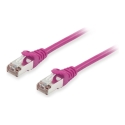 Equip 606803 verkkokaapeli Purppura 1 m Cat6a S/FTP (S-STP) Pyöreä Equip 606803 verkkokaapeli Purppura 1 m Cat6a S/FTP (S-STP) Pyöreä