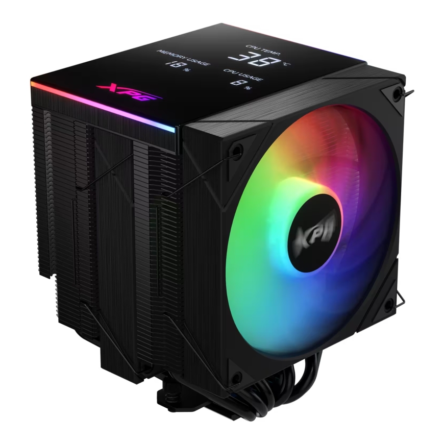 XPG MAESTRO PLUS 62DA Suoritin Ilmanjäähdytin 12 cm Musta – 2