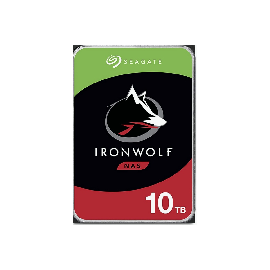 Seagate IronWolf ST10000VN000 внутренний жесткий диск 10 TB 7200 RPM 256 MB 3.5" Serial ATA III