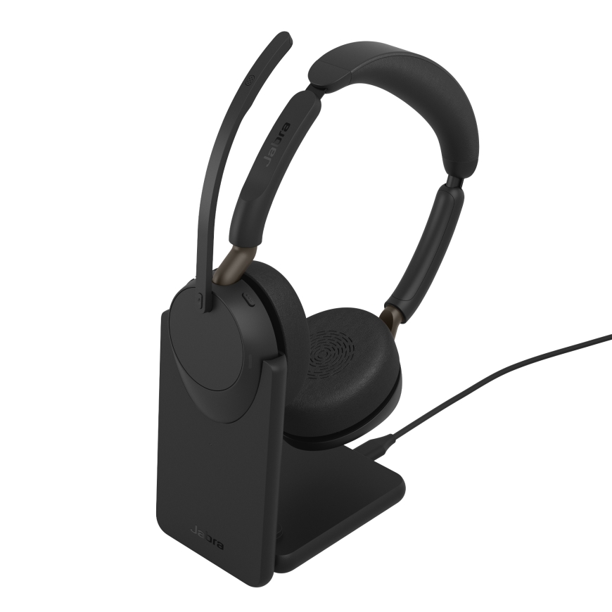 Jabra Evolve3 65 Laisvų rankų įranga Bevielis Su lankeliu Biuras / skambučių centras USB A tipo Blue – 2