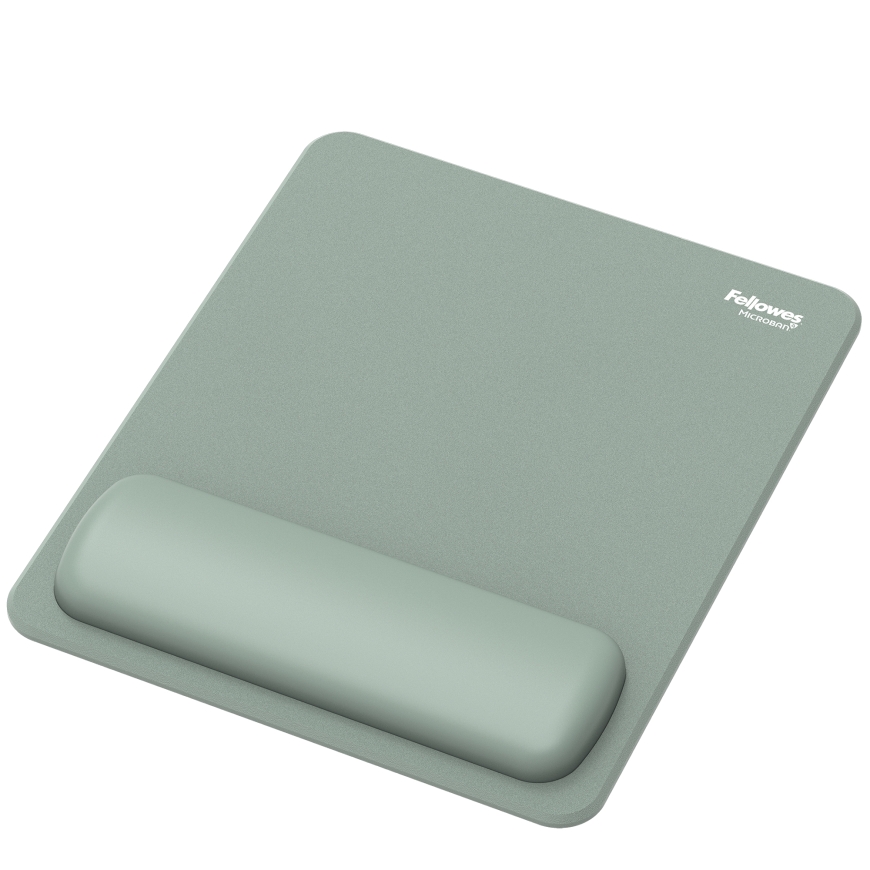 Fellowes Breyta Mouse Mat Wrist Rest Mouse Pad Wrist Support with Antibacterial Protection Ergonomic