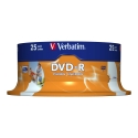 Verbatim 43538 чистый DVD 4,7 GB DVD-R 25 шт