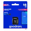Goodram M1AA 16 GB MicroSDHC UHS-I Class 10 Goodram M1AA 16 GB MicroSDHC UHS-I Class 10