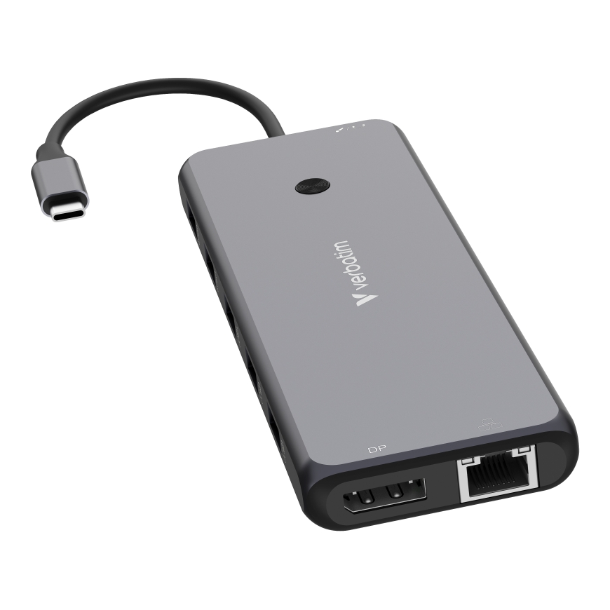 Verbatim CMH-13 USB Type-C 10000 Mbit/s Silver – 4