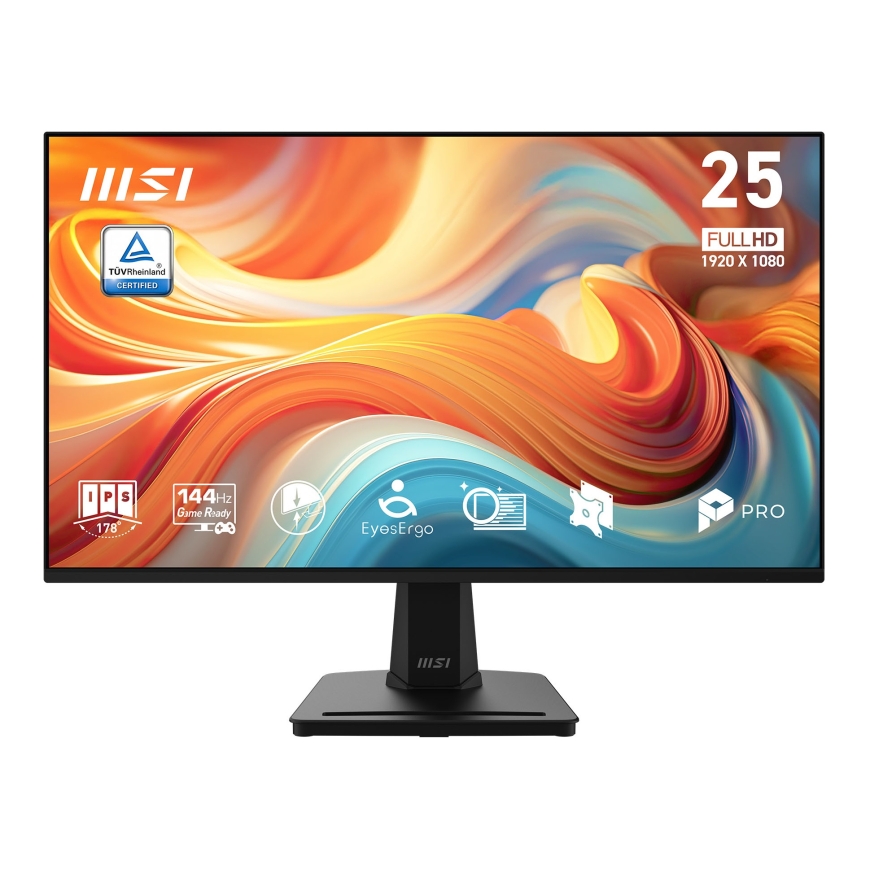 MSI Pro MP251 E14L computer monitor 62.2 cm (24.5") 1920 x 1080 pixels Full HD Black – 3