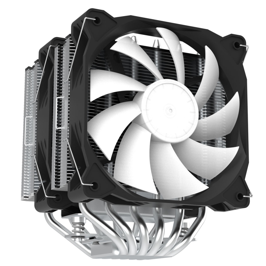 Zalman CNPS12X BP ARGB, 120mm, Juoda – 5