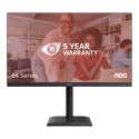 AOC E4 U27E4CV tietokoneen litteä näyttö 68,6 cm (27") 3840 x 2160 pikseliä 4K Ultra HD LED Musta AOC E4 U27E4CV tietokoneen litteä näyttö 68,6 cm (27") 3840 x 2160 pikseliä 4K Ultra HD LED Musta