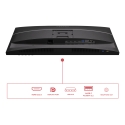 AOC E4 U27E4CV tietokoneen litteä näyttö 68,6 cm (27") 3840 x 2160 pikseliä 4K Ultra HD LED Musta AOC E4 U27E4CV tietokoneen litteä näyttö 68,6 cm (27") 3840 x 2160 pikseliä 4K Ultra HD LED Musta