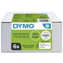 DYMO LW - High Capacity Shipping Labels - 54 x 101 mm - 2093092 Белый Самоклеящаяся принтерная этикетка