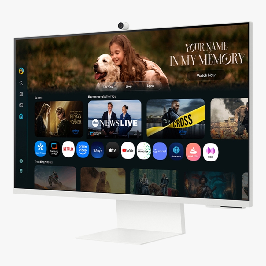 Samsung M8 M80F kompiuterio monitorius 81,3 cm (32") 3840 x 2160 pikseliai 4K Ultra HD LCD Balta – 3