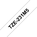 Brother TZE-231M5 markeerimisteip Must valgel taustal Brother TZE-231M5 markeerimisteip Must valgel taustal