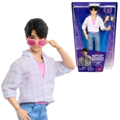Mattel KPop Demon Hunters Saja Boys Jinu Fashion Doll in “Soda Pop” Look with Themed Movie Accessories