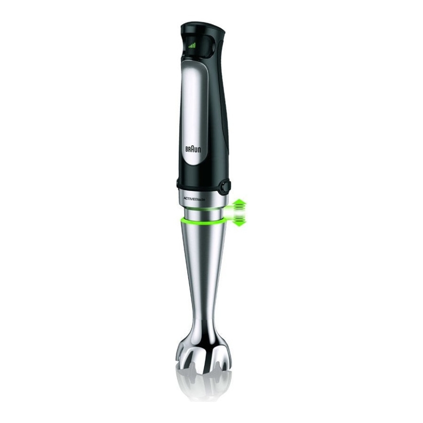 Braun MQ 7000X 0,6 L Iegremdējams blenderis 1000 W Melns, Satīna tērauds – 5