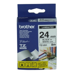 Brother TZ-251 этикеточная лента