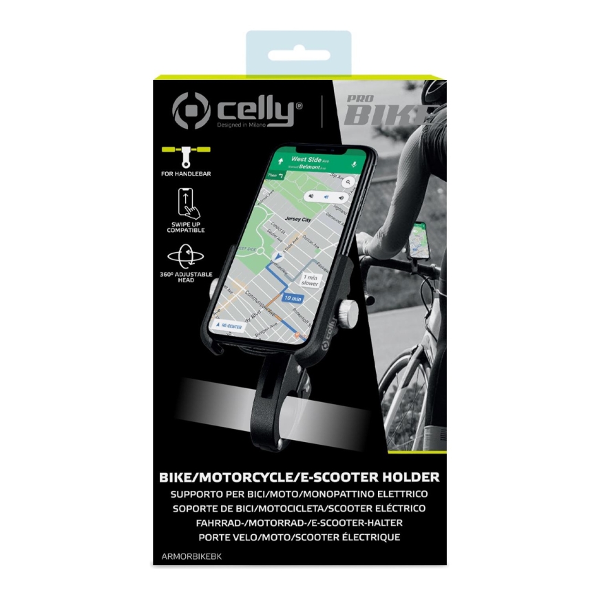 Celly Armor Bike Passiiviteline Matkapuhelin/älypuhelin Musta – 5
