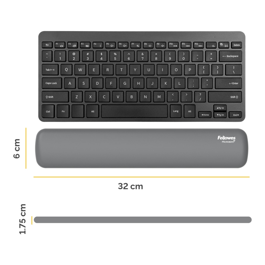 Fellowes 100142571 rannetuki Silikoni Harmaa – 3
