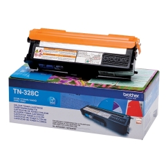 Brother TN-328C värikasetti 1 kpl Alkuperäinen Syaani